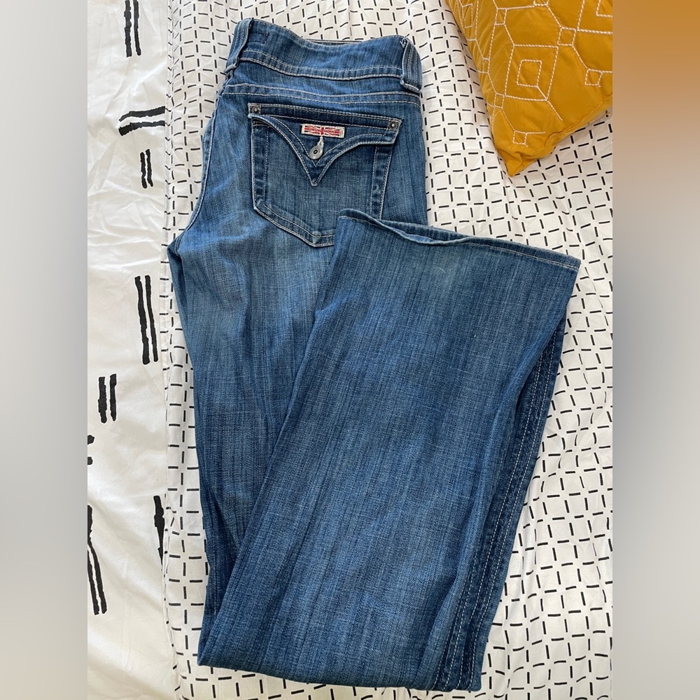 Hudson flare leg jeans